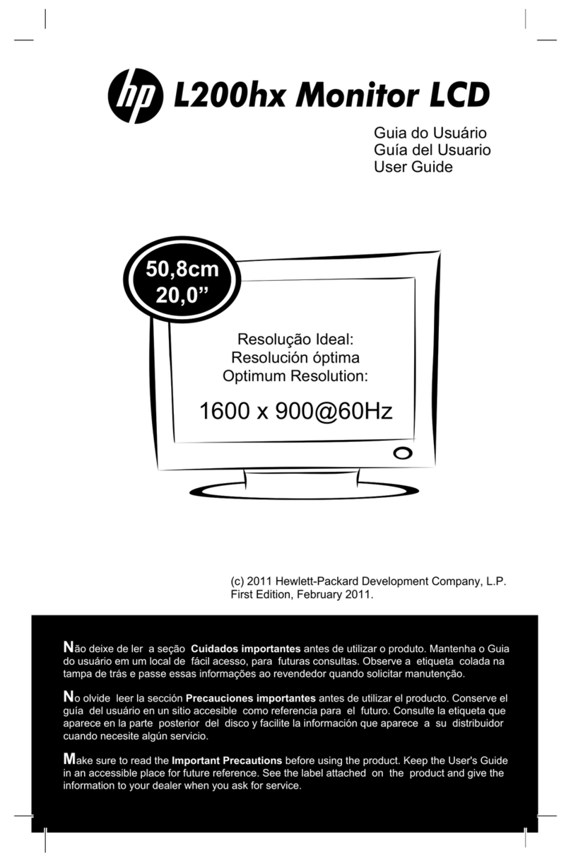 HP L200hx User manual