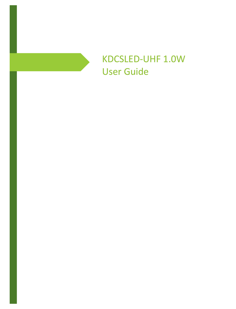 KoamTac KDCSLED-UHF1.0W user guide