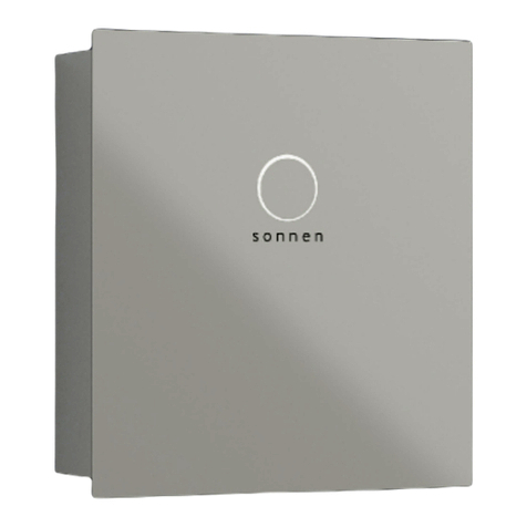Sonnen sonnenBatterie hybrid  8.1/6 installation instructions