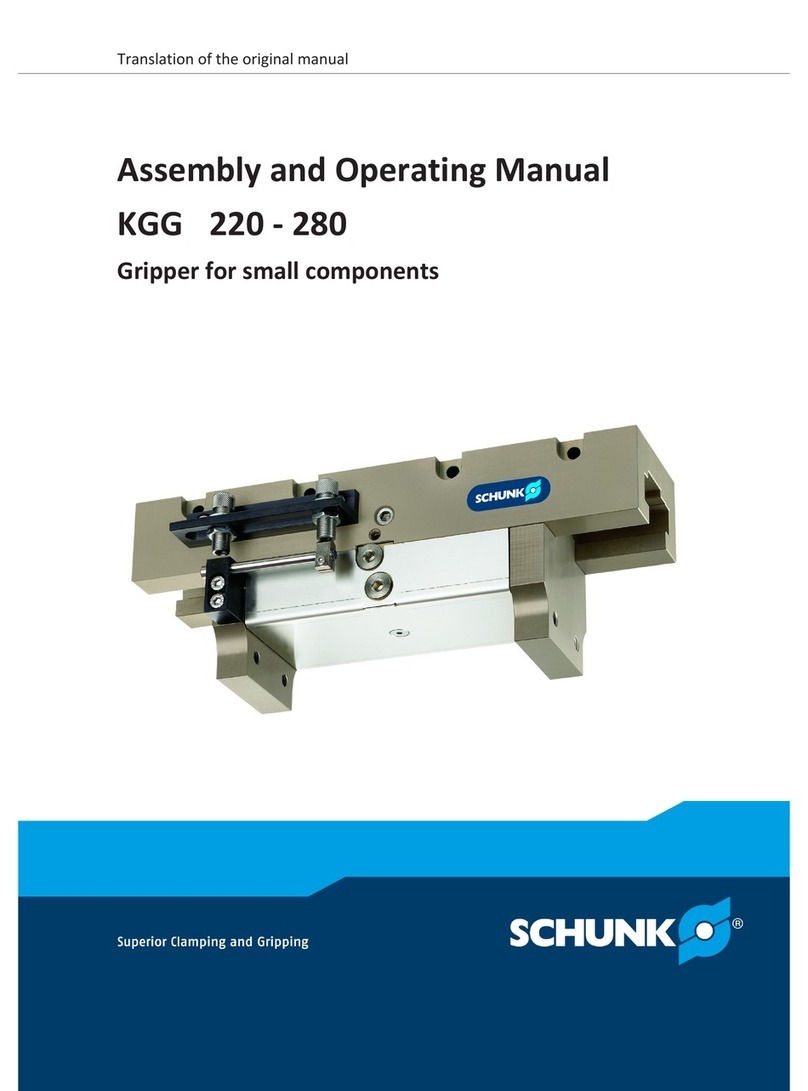 SCHUNK KGG 220 User instructions