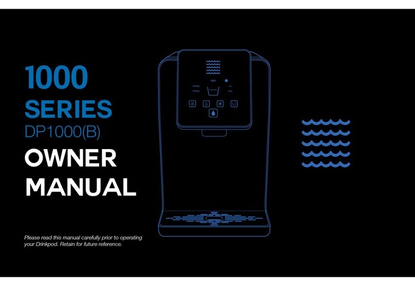 Drinkpod 1000 Series User manual