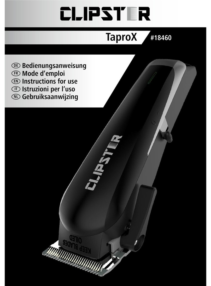 Clipster TaproX Instructions for use