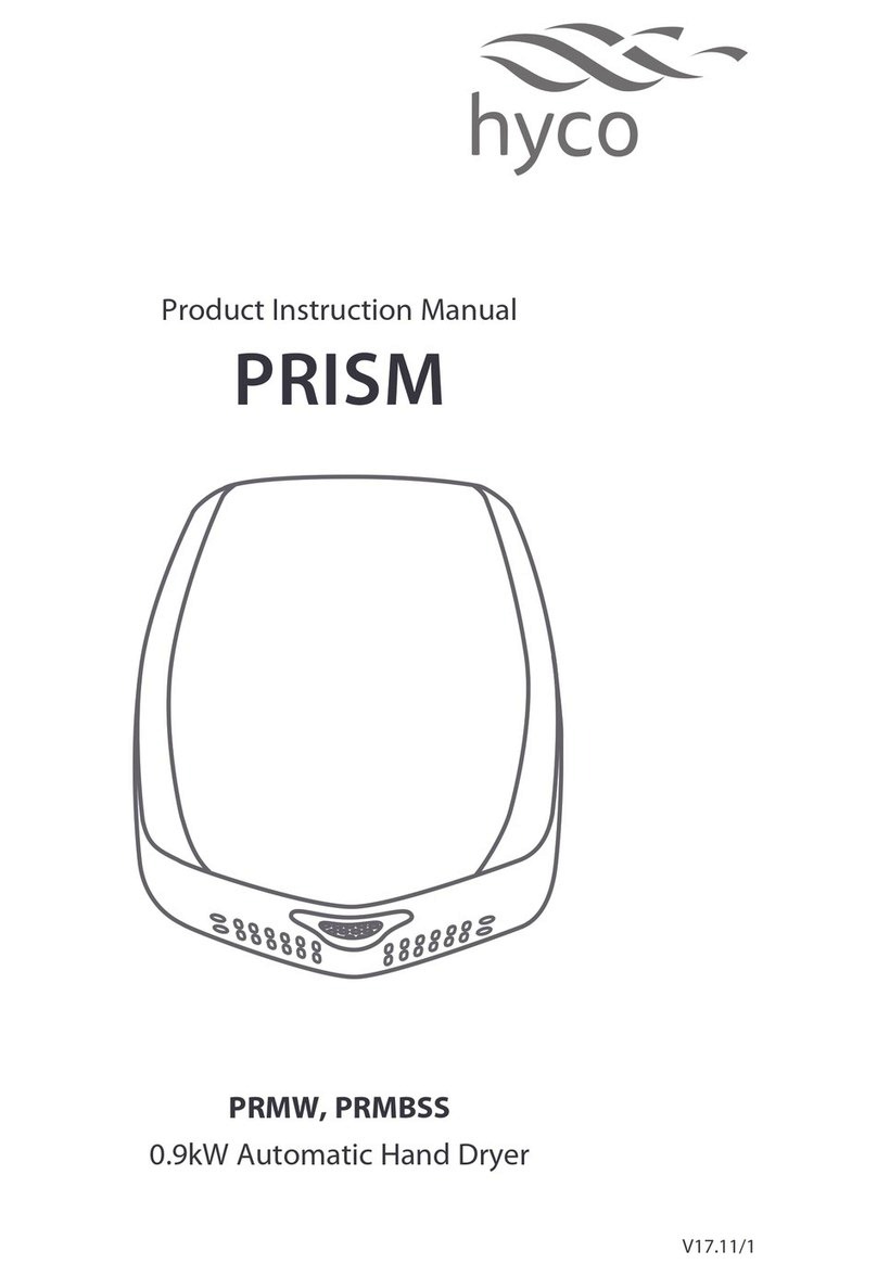 Hyco PRISM PRMW Specification sheet