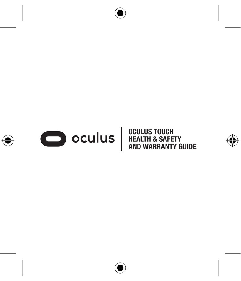 OCULUS Touch User manual