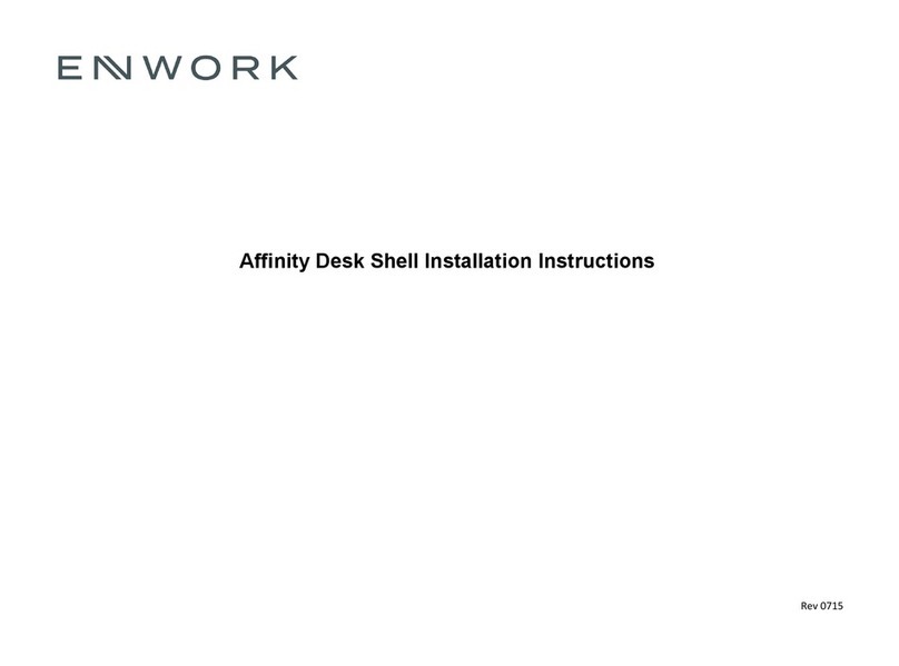Enwork Affinity Desk Shell User manual Enwork Affinity Desk Shell User manual