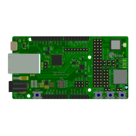 Ublox EVK-NINA-W1 Series user guide
