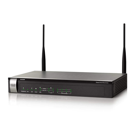 Cisco ISA500 Series Instruction Manual