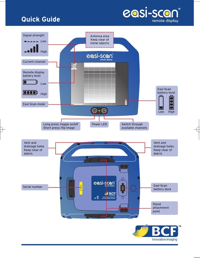 BCF Technology Easi-Scan User manual