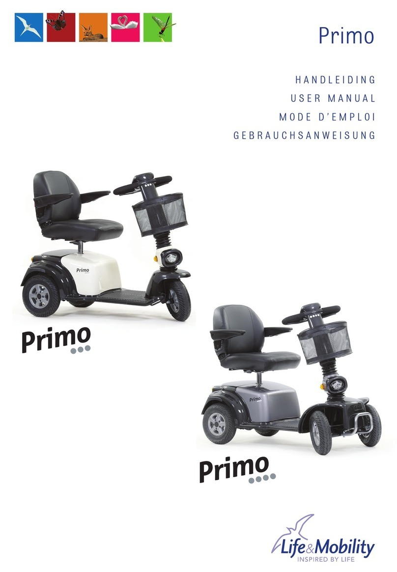 Life & Mobility Primo 3 User manual