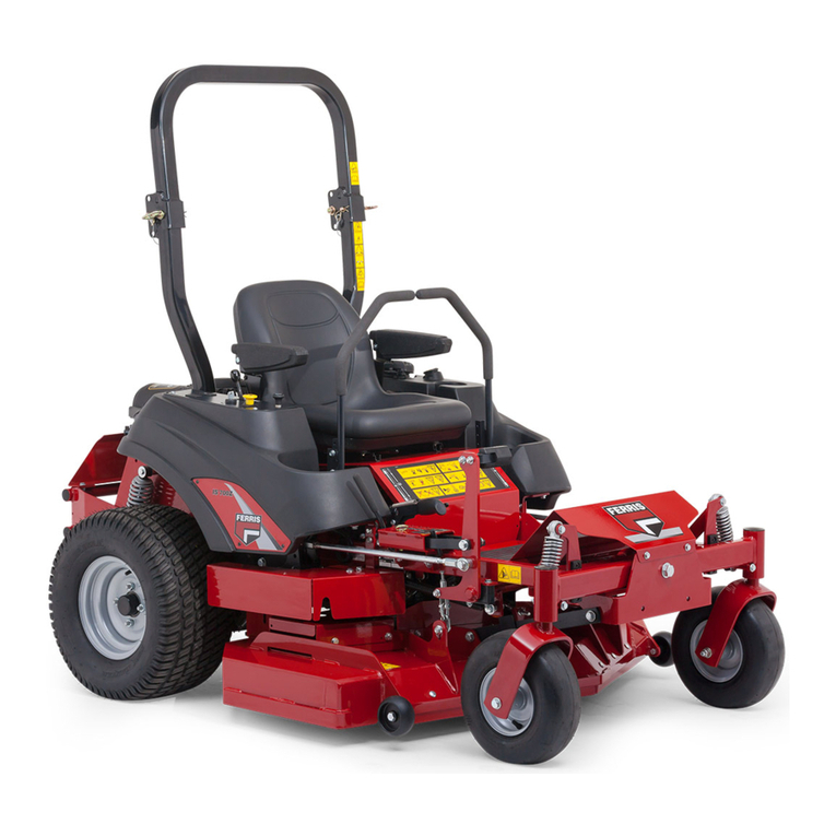 Ferris IS700Z series Dealer setup & adjustment instructions