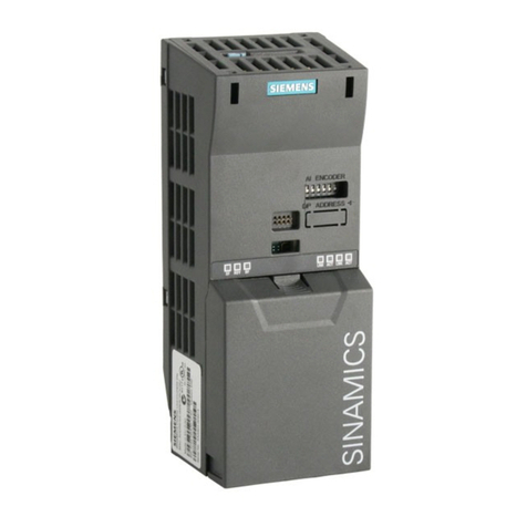 Siemens Sinamics G120 CU240E operating instructions