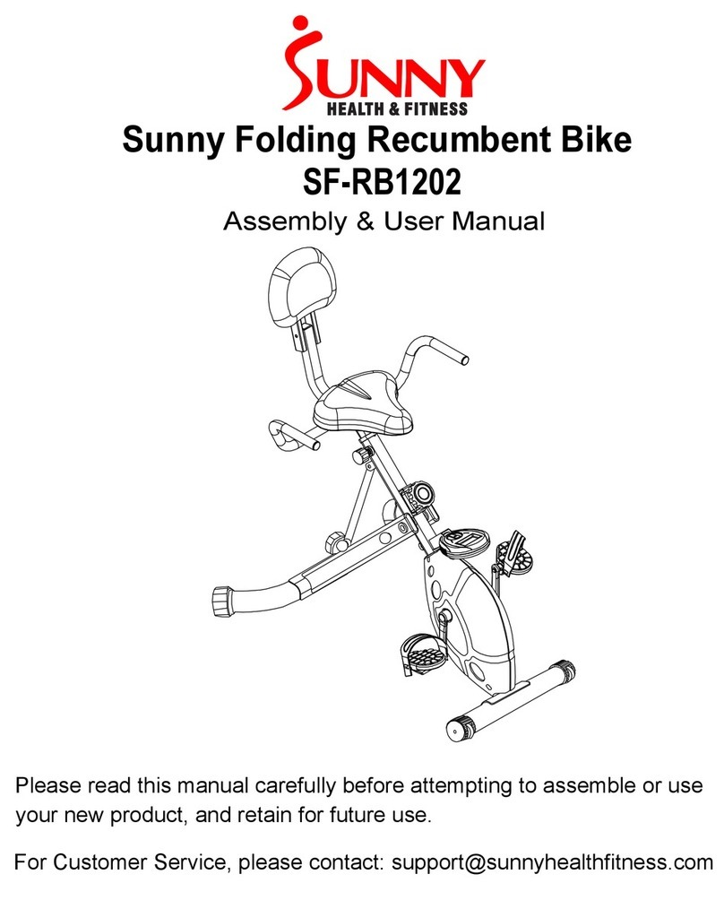 Sunny Health & Fitness SF-RB1202 Manual Sunny Health & Fitness SF-RB1202 Manual