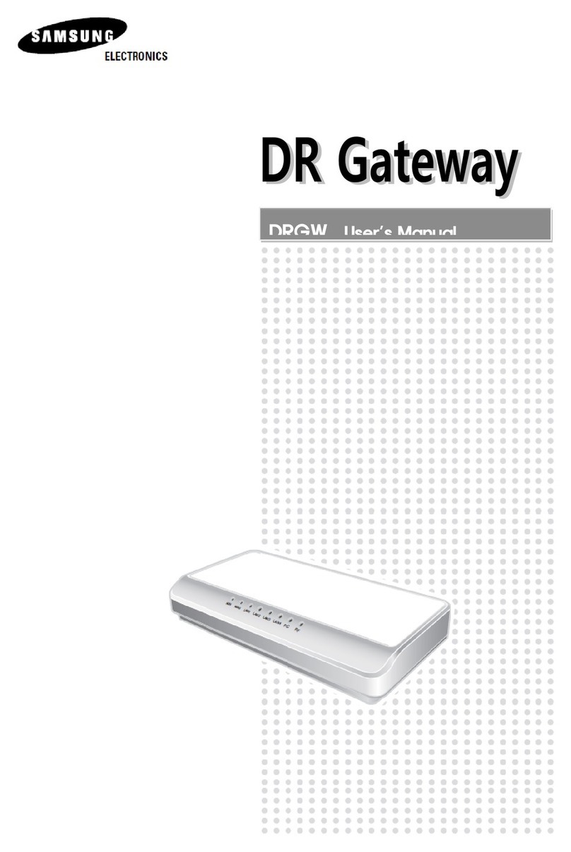 Samsung DRGW user manual