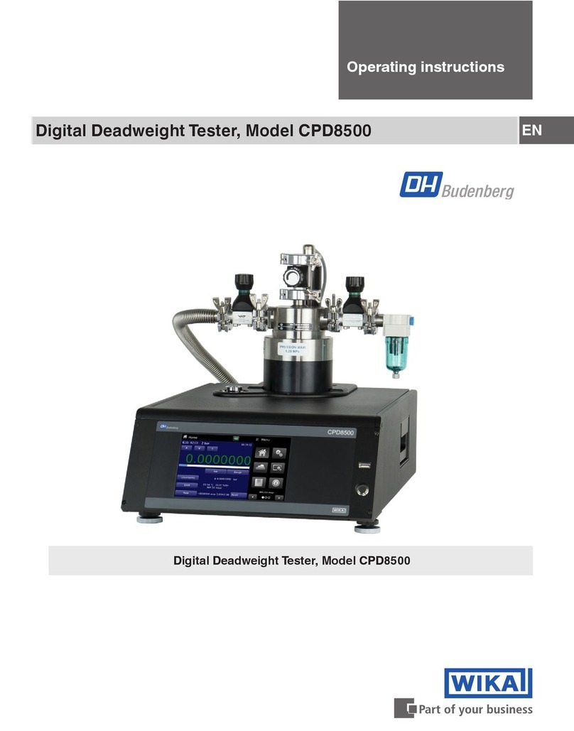 WIKA CPD8500 User manual