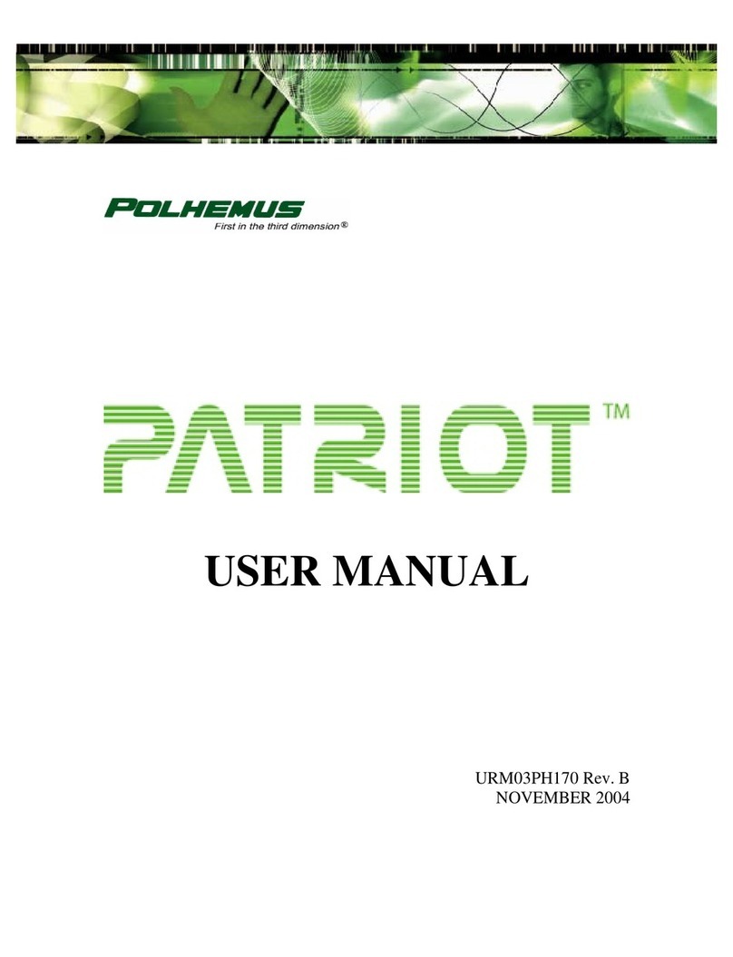 Polhemus PATRIOT User manual