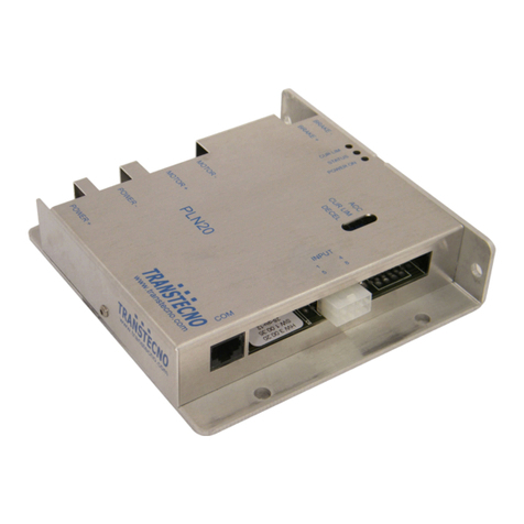 Transtecno PLN20 Installation and maintenance instructions