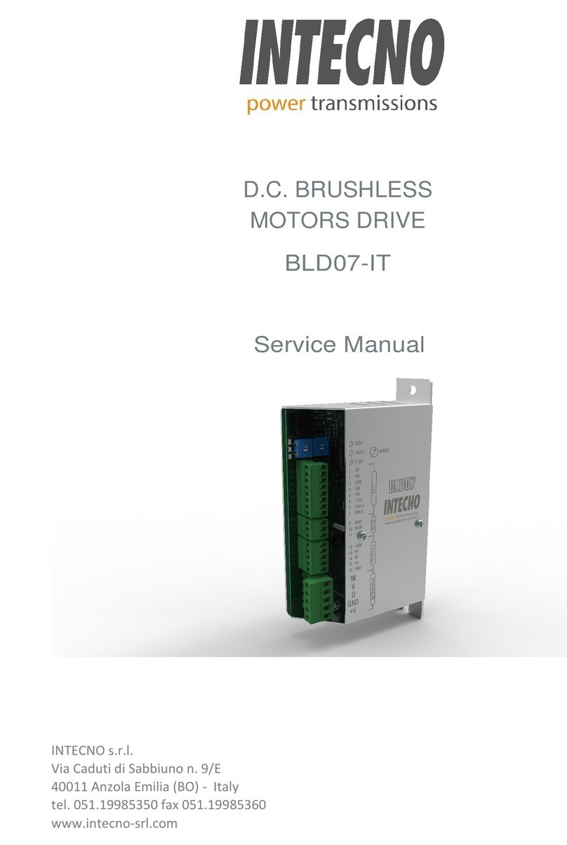 INTECNO BLD07-IT Service manual INTECNO BLD07-IT Service manual