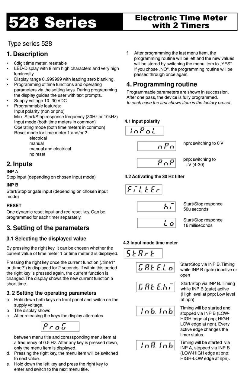 Kessler-Ellis Products 528 Series manual