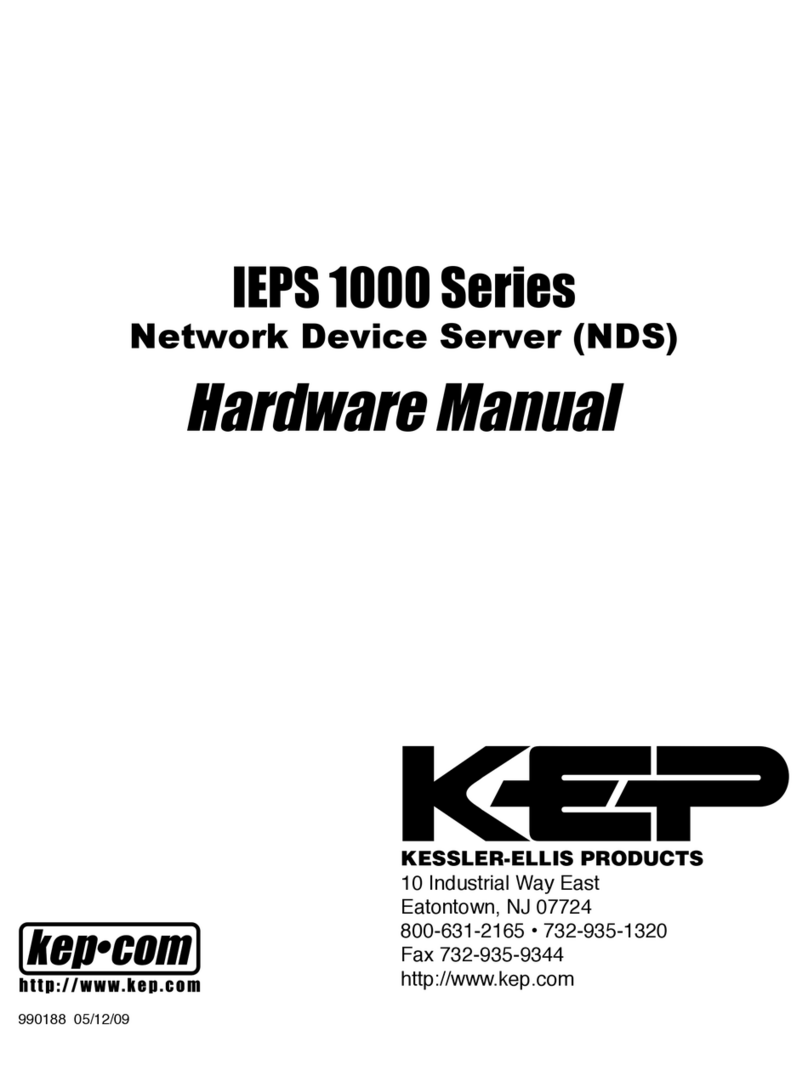 Kessler-Ellis Products IEPS 1000 Series Hardware manual