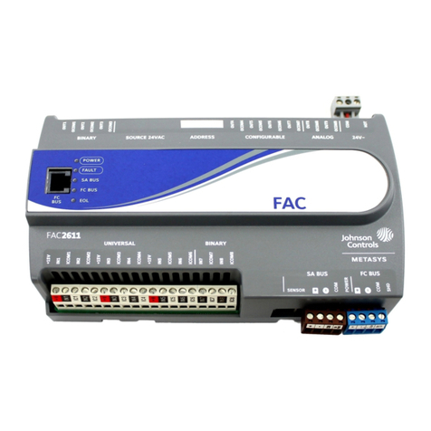 Johnson Controls FEC26 Series installation instructions