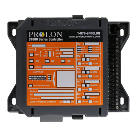 Prolon C1000 Series Installation instructions