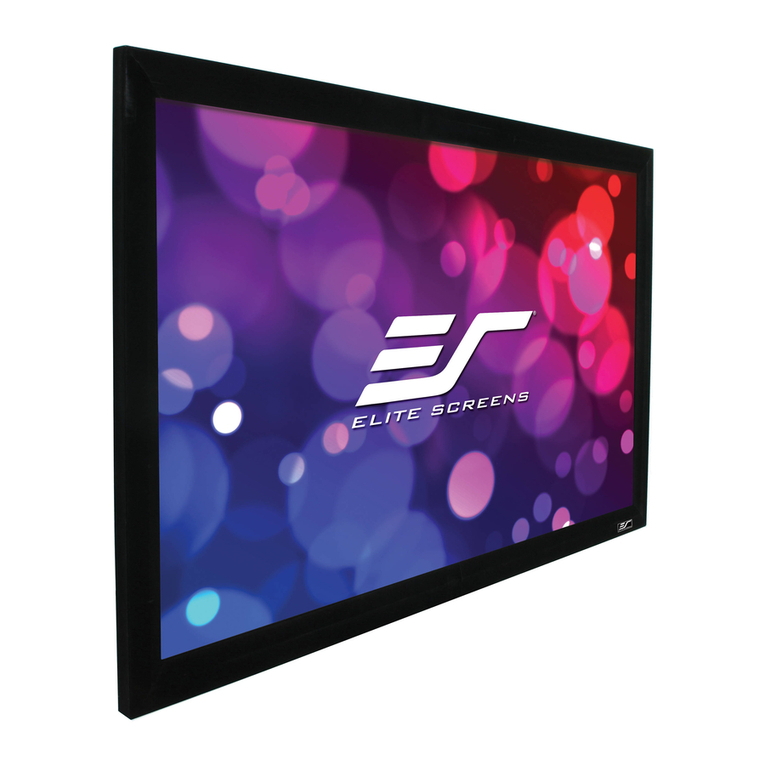 Elite Screens ezFrame 2 Series Quick reference guide