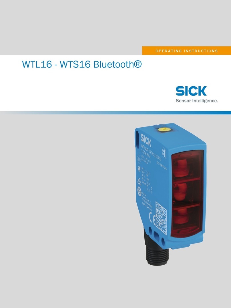 SICK WTL16 User manual SICK WTL16 User manual