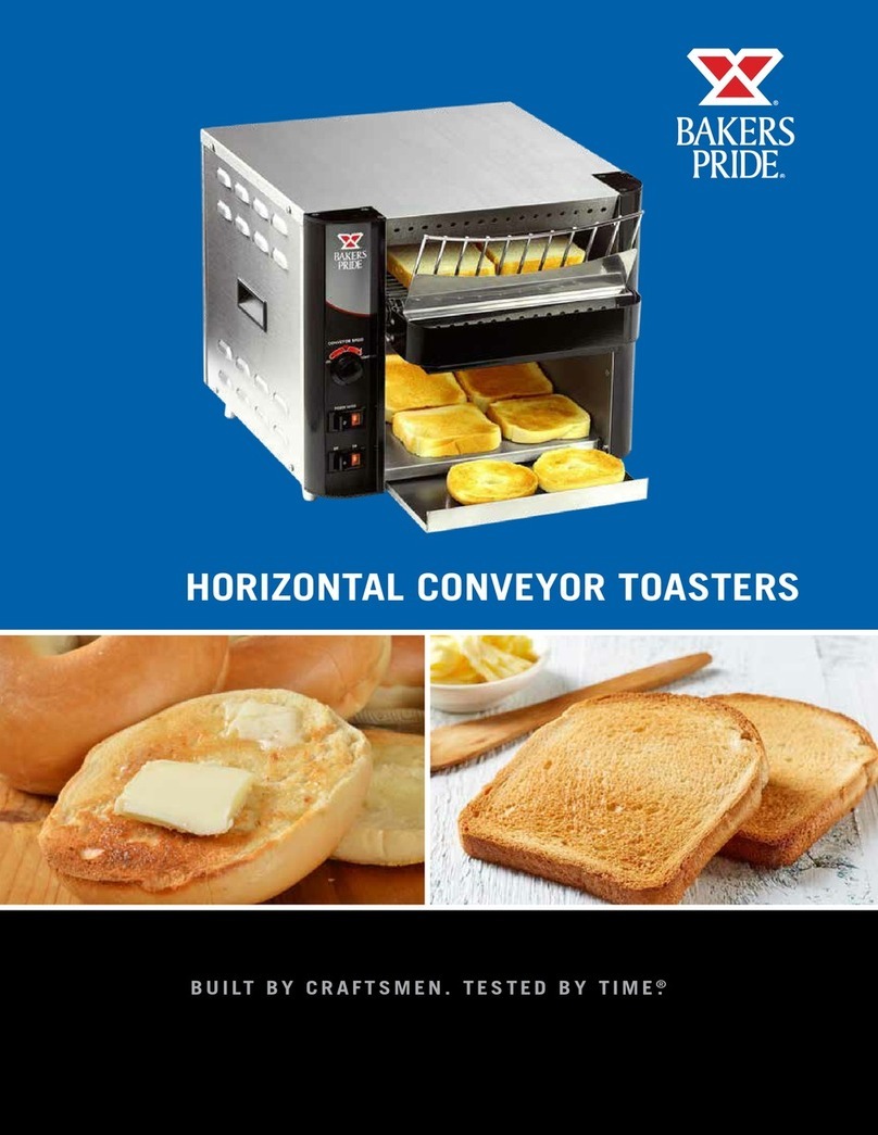 Bakers Pride AT-EXPRESS Operation manual Bakers Pride AT-EXPRESS Operation manual