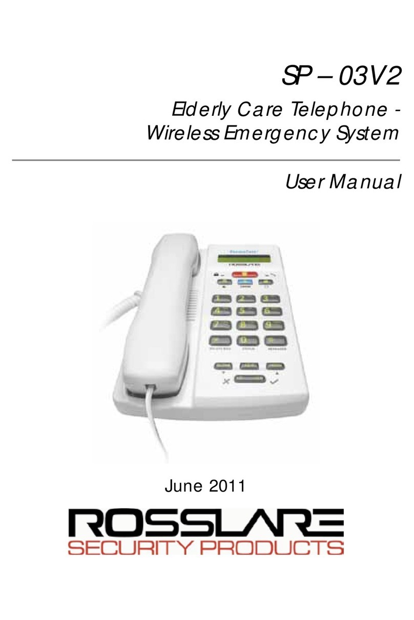 Rosslare SP-03V2 User manual