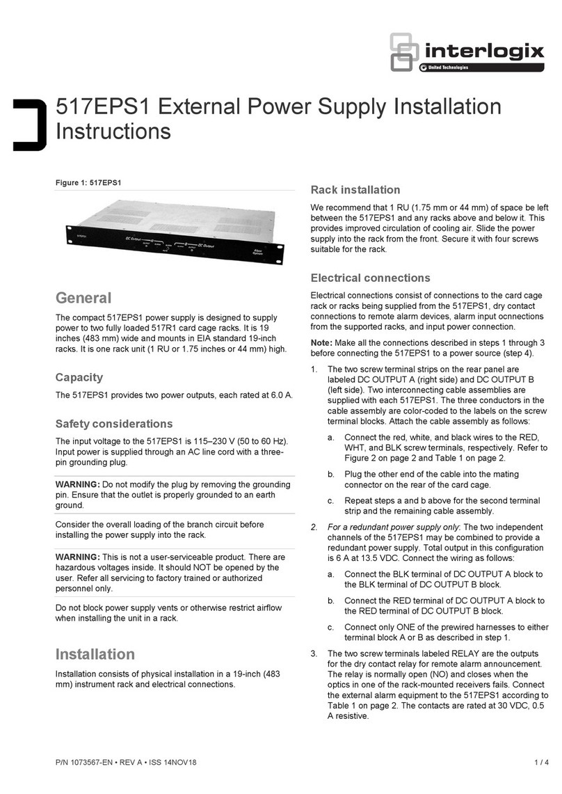 Interlogix 517EPS1 User manual