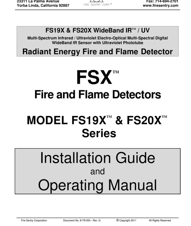 Fire Sentry FS19X-211-213 User manual
