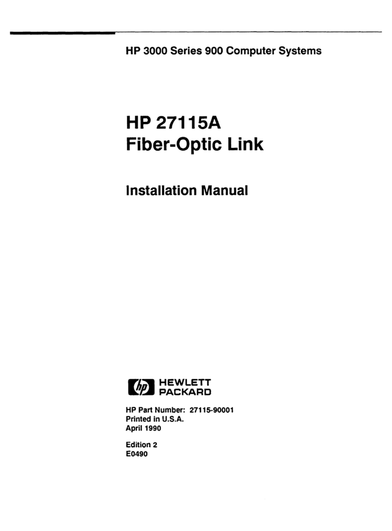 HP 27115A User manual
