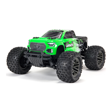 Arrma 4x4 BLX Specification sheet