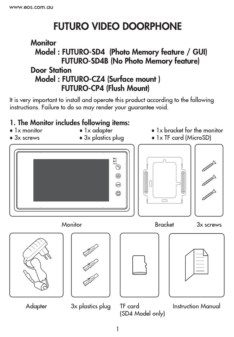 EOS FUTURO-SD4 instructions