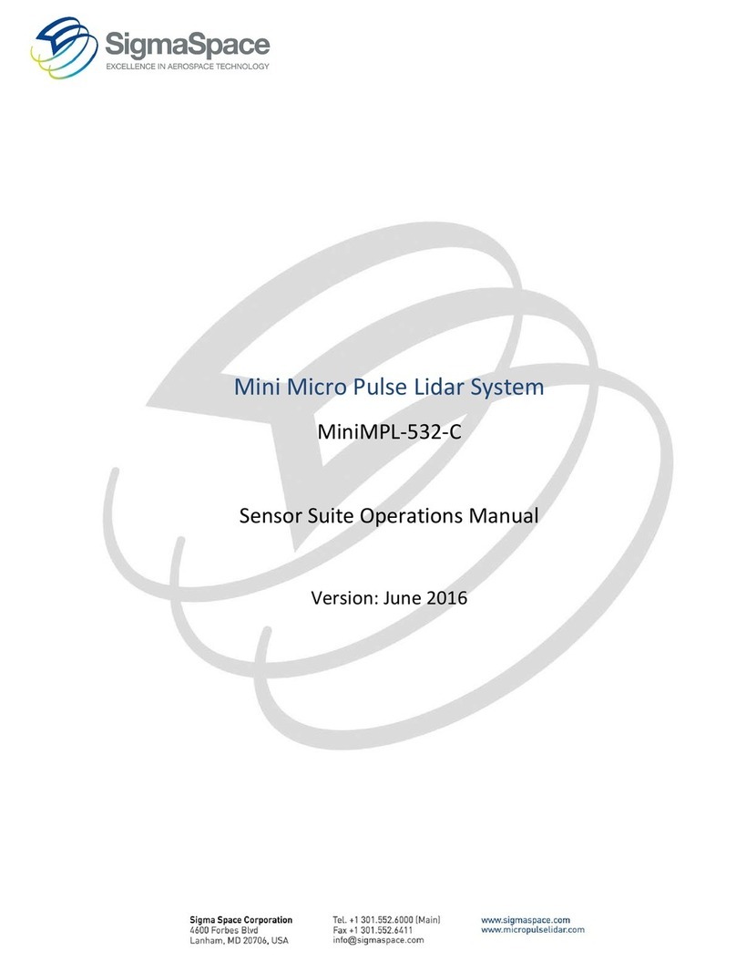 Sigma Space MiniMPL-532-C Operation manual