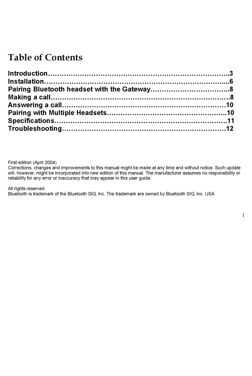 G-Tek BTG-100 user guide