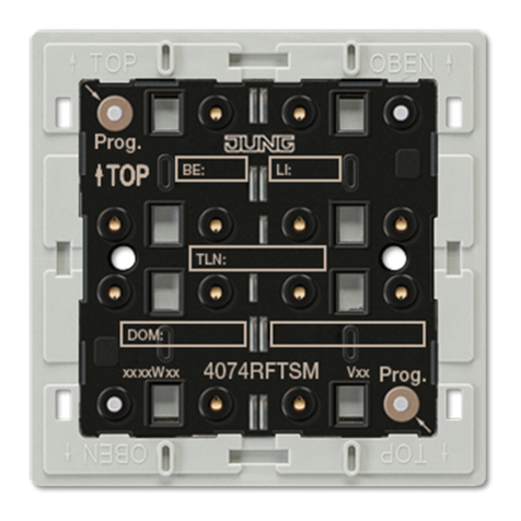 Jung KNX RF Series User manual