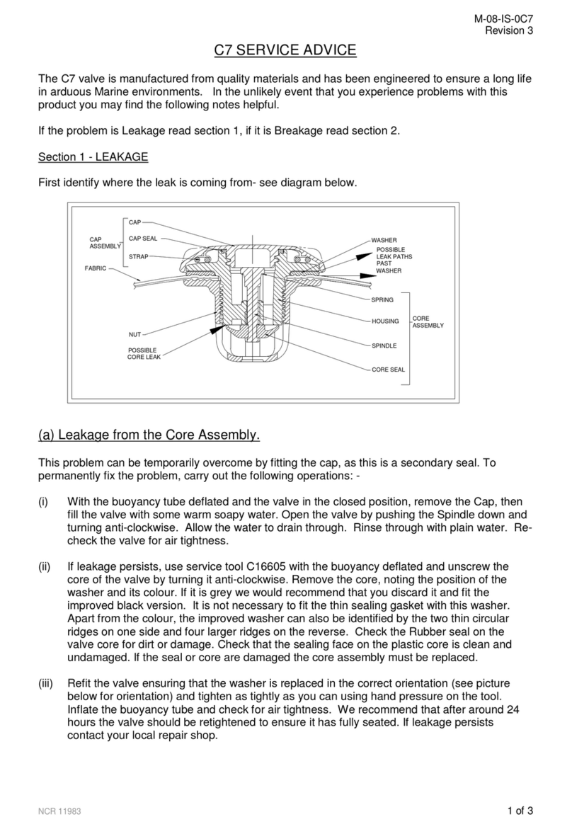 Leafield Marine C7 SERVICE ADVICE