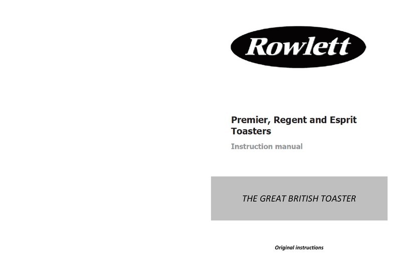 Rowlett Premier User manual