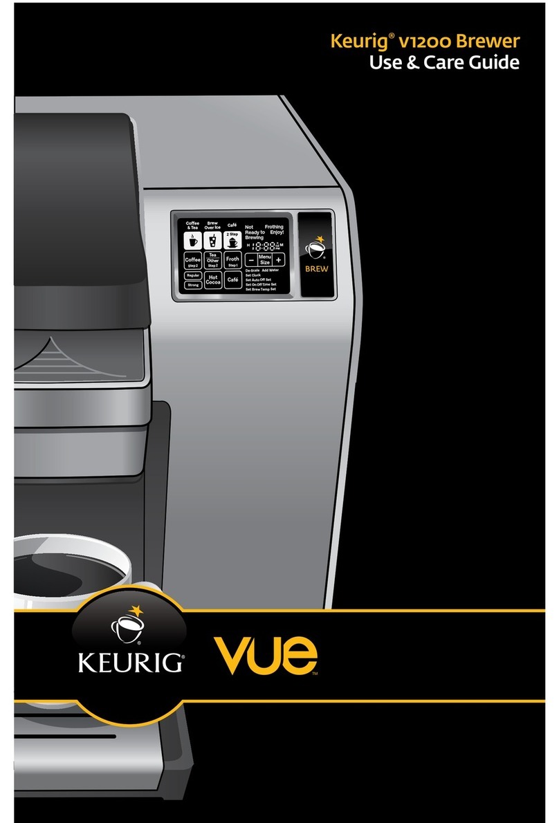 Keurig Vue V12000 User manual