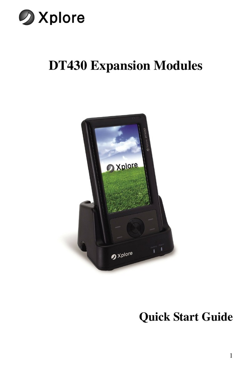 Xplore DT430 User manual