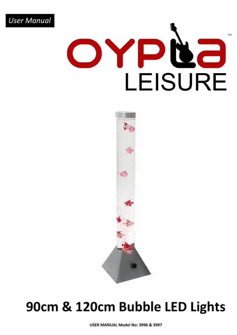 Oypla Leisure 3996 user manual