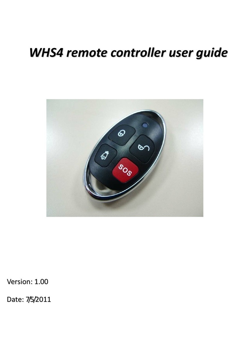 Wonde Proud WHS4 User manual