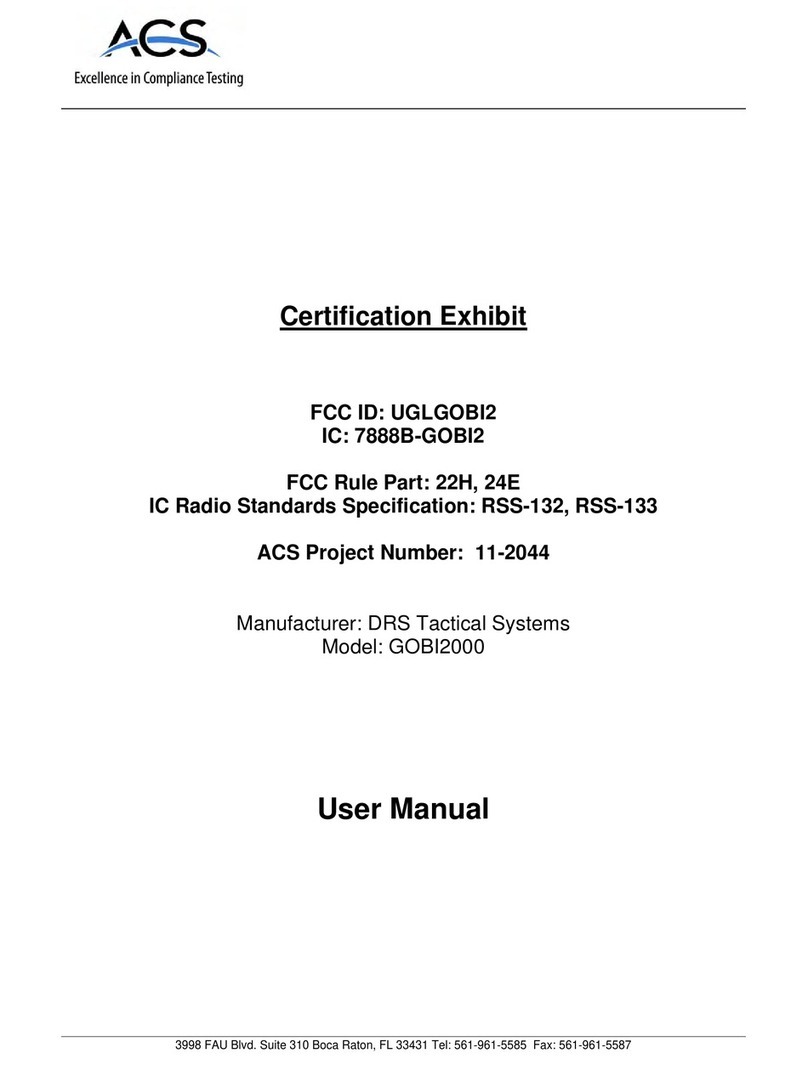 DRS Technologies Armor X10gx user guide