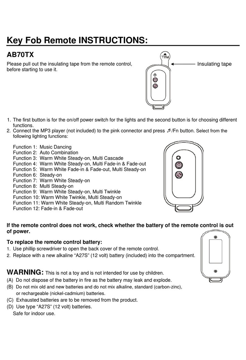 Willis Electric AB70TX instructions