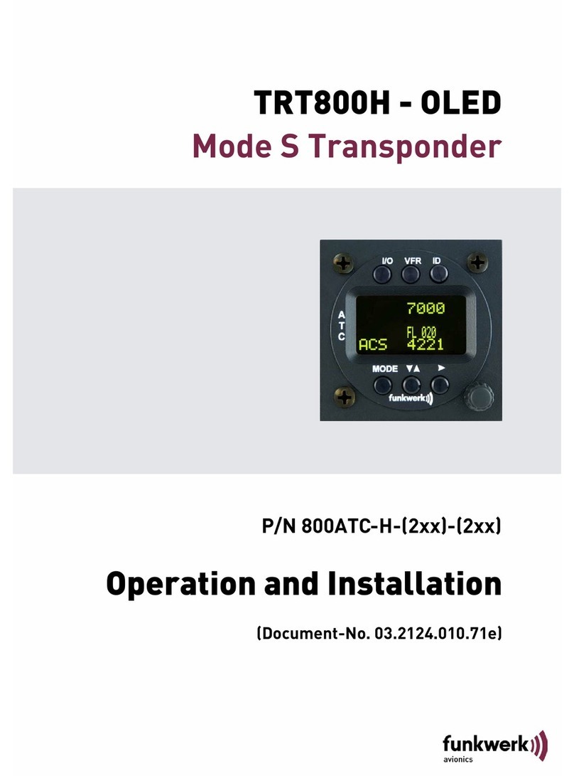 Funkwerk TRT800H-OLED Operation and installation
