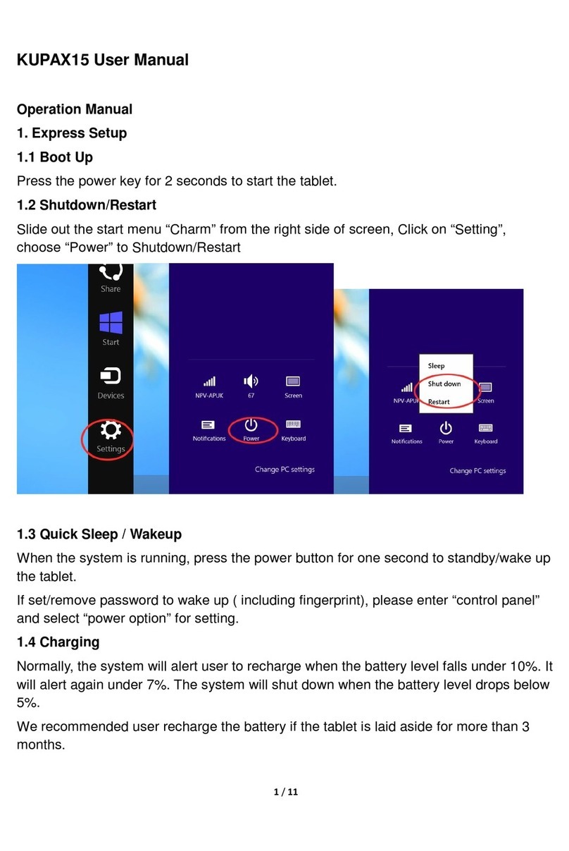 KUPA X15 User manual
