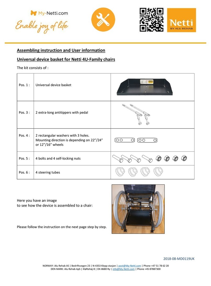 Netti 4U-Family Assembling instruction and User information