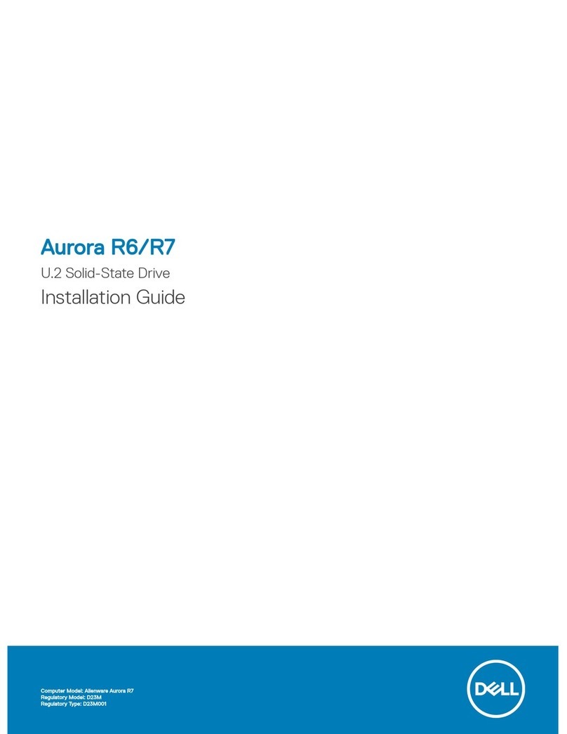 Dell Aurora R7 installation guide
