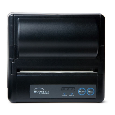 WOOSIM PORTI-SW40 User manual
